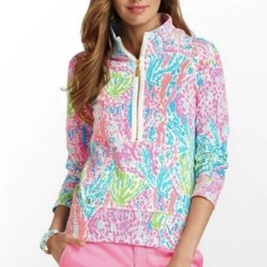 Lilly Pulitzer skipper popover size XS in Let’s Cha Cha print